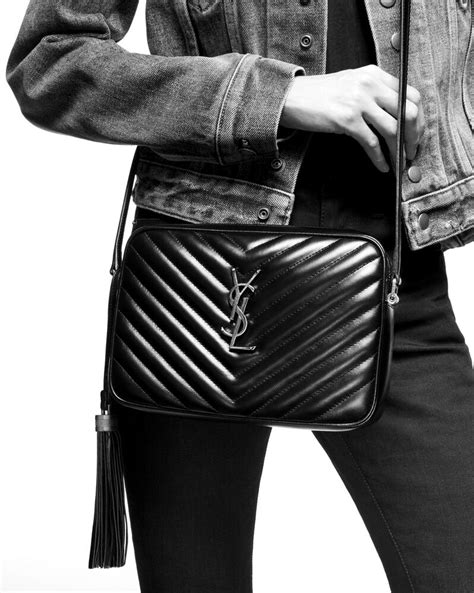 ysl quilted leather camera bag|saint laurent camera bag sale.